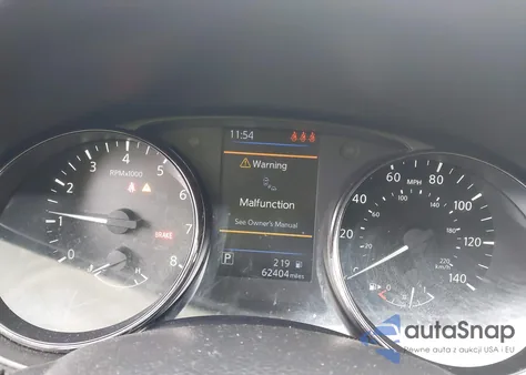 2021 Nissan Rogue Sport S Awd Xtronic Cvt z USA, uszkodzony, nr VIN JN1BJ1AW1MW663839